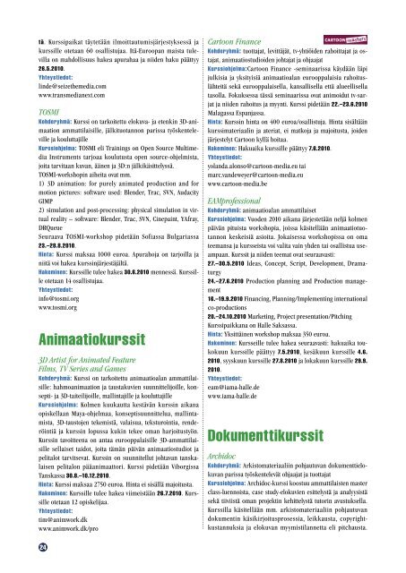 Mediadesk kevÃ¤t 10 paino.indd - Media Desk Finland