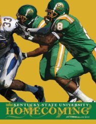 Homecoming 2012 - Kentucky State University