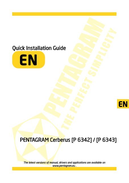 PENTAGRAM Cerberus [P 6361] Quick Guide