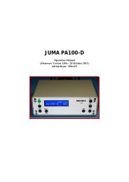 JUMA PA100-D - Nikkemedia.fi