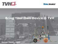 Bring Your Own Device @ TVH - Minoc