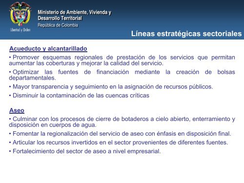 Ministerio de Ambiente, Vivienda y Desarrollo Territorial - WSP