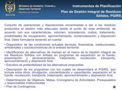 Ministerio de Ambiente, Vivienda y Desarrollo Territorial - WSP