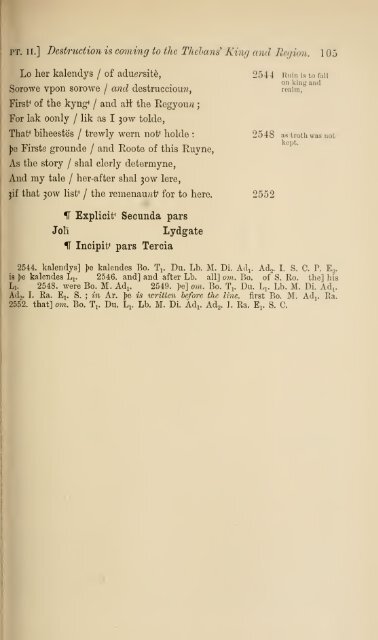 Lydgate's Siege of Thebes