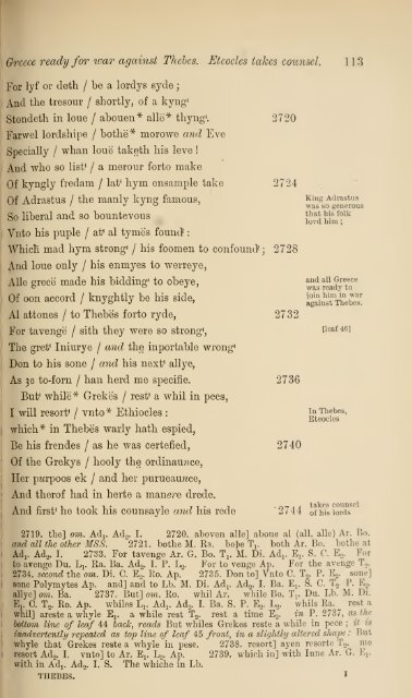 Lydgate's Siege of Thebes