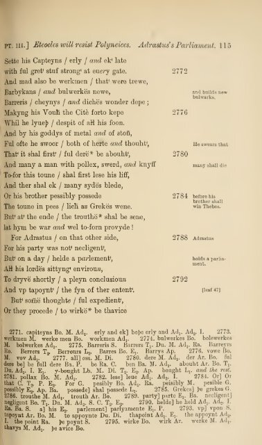 Lydgate's Siege of Thebes