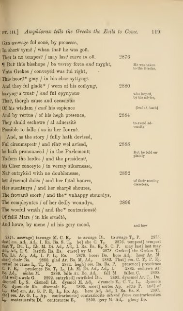 Lydgate's Siege of Thebes