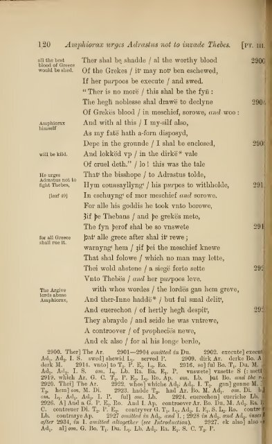 Lydgate's Siege of Thebes