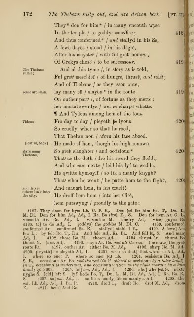 Lydgate's Siege of Thebes