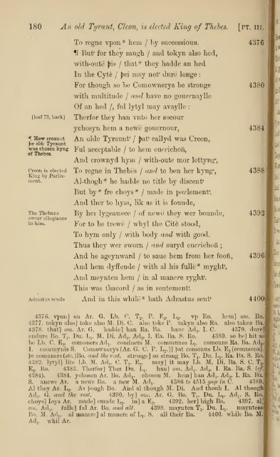 Lydgate's Siege of Thebes