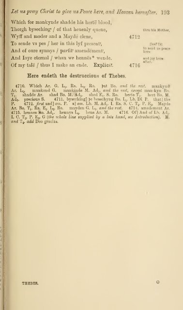 Lydgate's Siege of Thebes