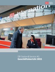 DB Station & Service AG GeschÃƒÂ¤ftsbericht 2011 - Deutsche Bahn AG