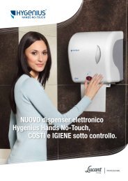 Hygenius Hands No-Touch - Lucart Professional