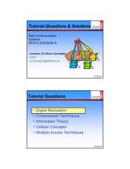 Tutorial Questions & Solutions