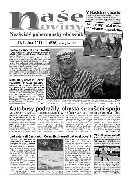 ÄÃ­slo 1 - naÅ¡e noviny archiv