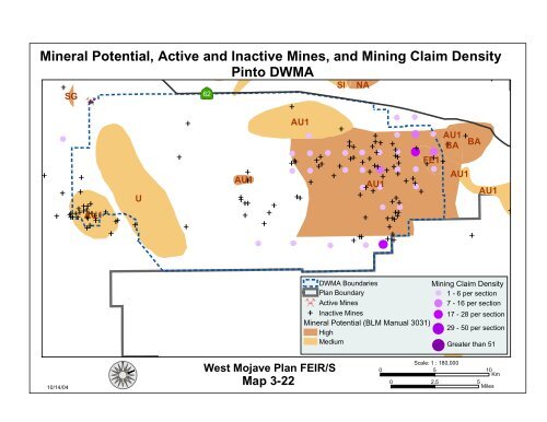 West Mojave Plan FEIR/S - Desert Managers Group