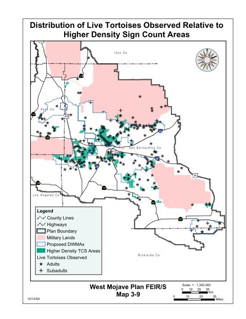 West Mojave Plan FEIR/S - Desert Managers Group