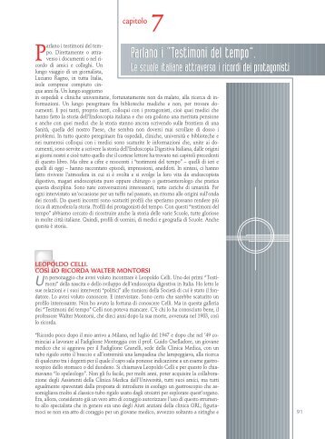 Testimoni del tempo - EndoscopiaDigestiva.it
