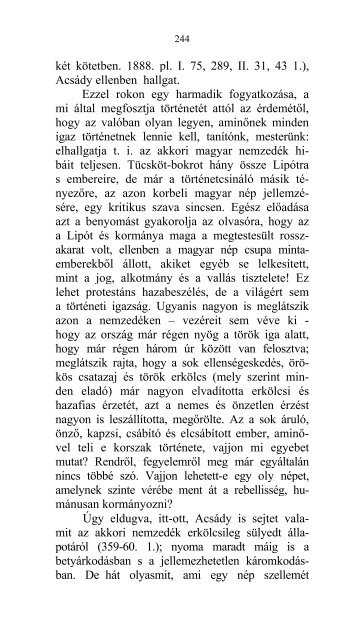 Kritikai tanulmányok Acsády Ignácnak a Magyar Birodalom története ...