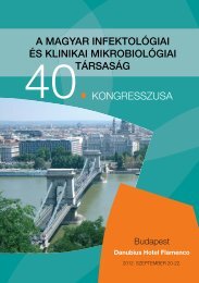 a magyar infektolÃ³giai Ã©s klinikai mikrobiolÃ³giai tÃ¡rsasÃ¡g 40 ...