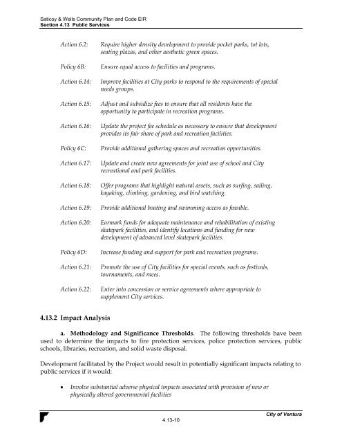 Saticoy & Wells Community Plan & Development ... - City Of Ventura