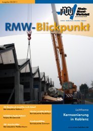 RMW-Blickpunkt - RMW-Koblenz