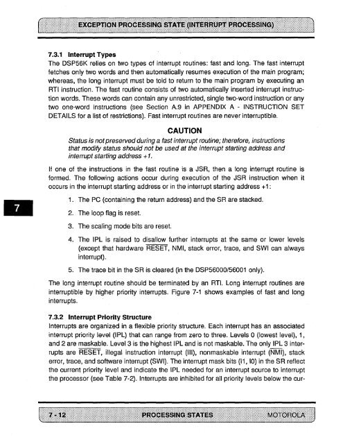 section 7 - Index of