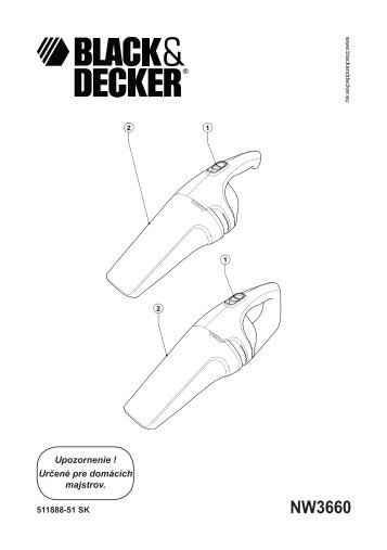 NW3660 - Servis - Black & Decker