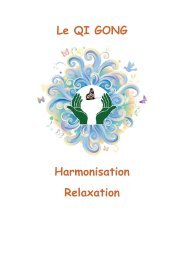 Le QI GONG Harmonisation Relaxation - Villeneuve sur Lot