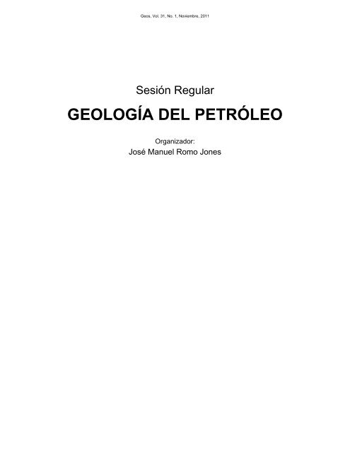Libro de resÃºmenes - UniÃ³n Geofisica Mexicana AC