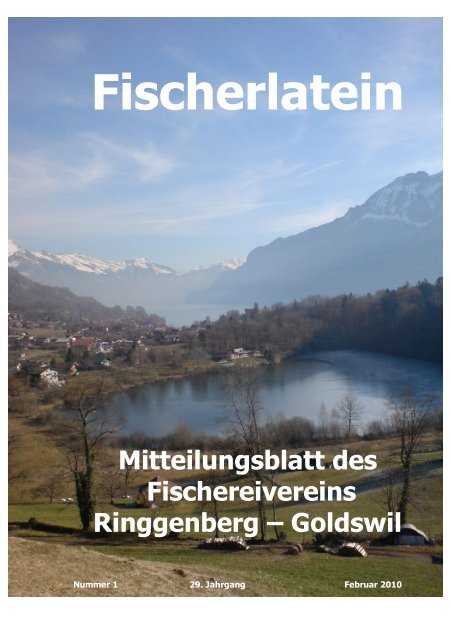 Fischerlatein Mitteilungsblatt des Fischereivereins ... - fvrg.ch