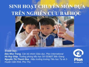 Giáo viên - Bà Đào Như Trang - VVOB