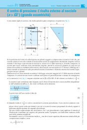 La sezione rettangolare presso-inflessa con grande eccentricitÃ  - Sei