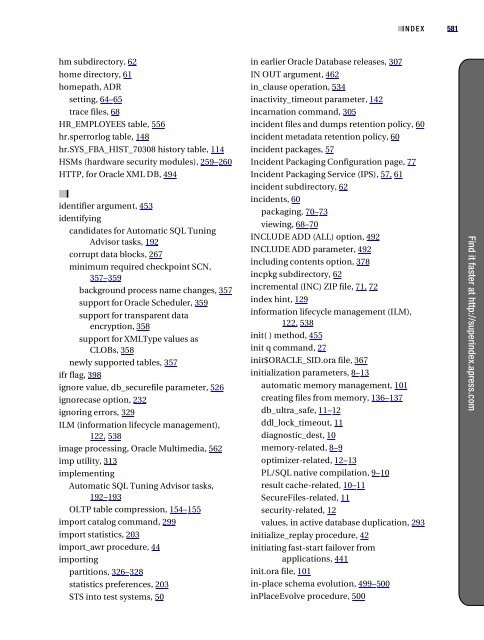 Oracle Database 11 g - Online Public Access Catalog