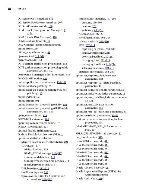 Oracle Database 11 g - Online Public Access Catalog