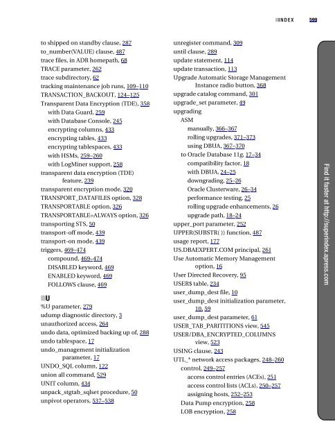 Oracle Database 11 g - Online Public Access Catalog