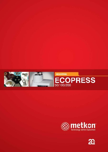 ECOPRESS 50, 100 and 200 complete catalogue - Kemet ...