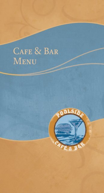 Cafe & Bar Menu - Pala Casino