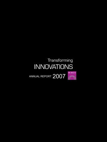 MIMOS Annual Report 2007