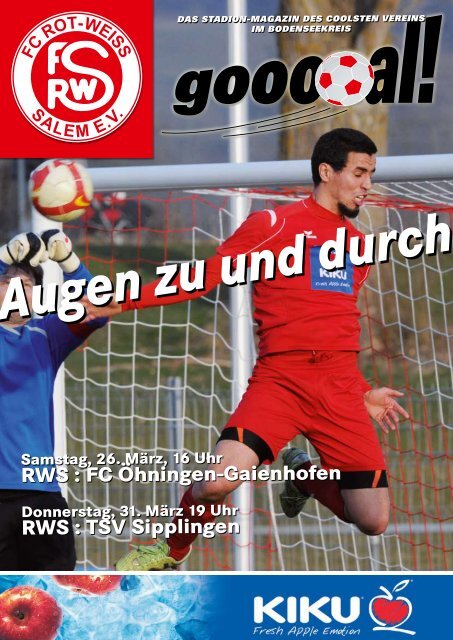 RWS - beim FC Rot-WeiÃŸ Salem!