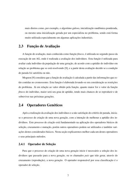 Um estudo sobre algoritmos memÃ©ticos e sua ... - INF-Unioeste