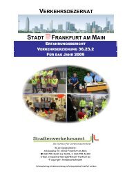 Bericht Verkehrserziehung 2009 (PDF 2.4 MB) - Frankfurt am Main