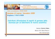 (Microsoft PowerPoint - Presentazione tesi Modeo ... - UNPISI