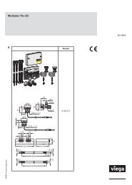 Istruzioni di montaggio Multiplex Trio E3 modello 6146.215 - Viega