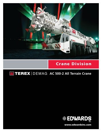 Terex Demag AC-500-2 Load Charts