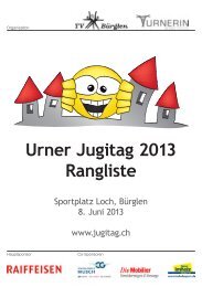 Urner Jugitag 2013 Rangliste - LC Altdorf