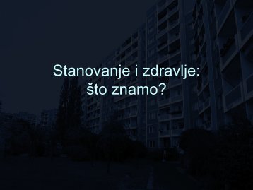 Stanovanje i zdravlje