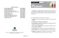 Prelude Adhesive - Danville Materials