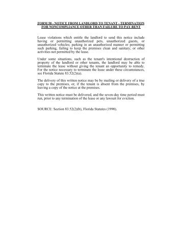 notice of violations nov