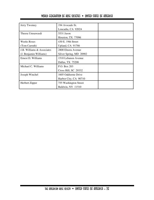 Membership Directory - Sea to Sky Meeting Management Inc.